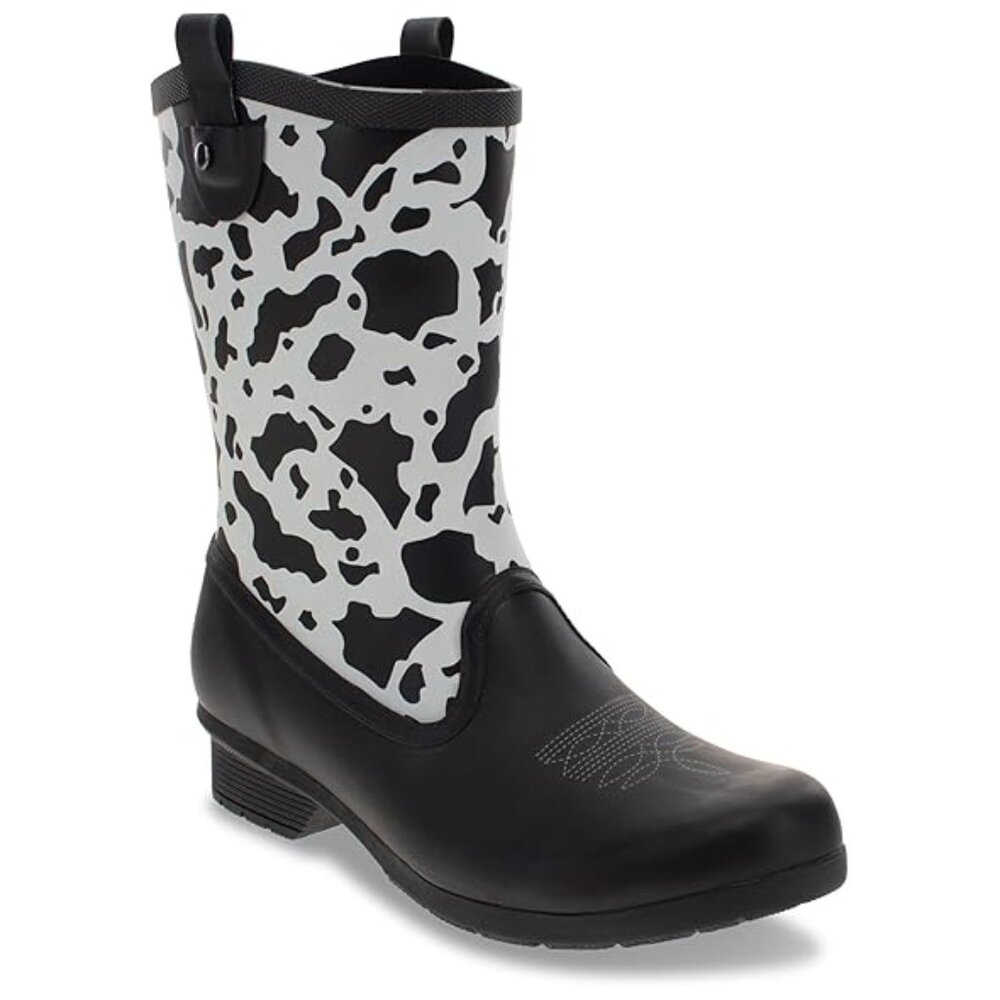 Chooka Women's Western Printed Waterproof Boots Rain New w/ Box Size 11